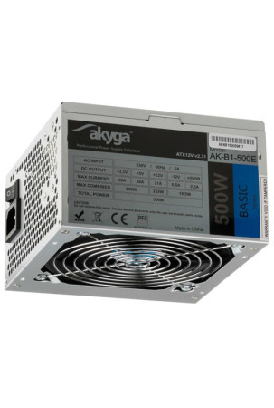 Maitinimo blokas Akyga AK-B1-500E 500 W RoHS CE REACH ATX