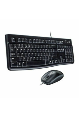 Klaviatūra ir pelė Logitech 920-002550 Juoda Ispaniška Qwerty