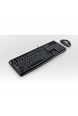 Klaviatūra ir pelė Logitech 920-002550 Juoda Ispaniška Qwerty