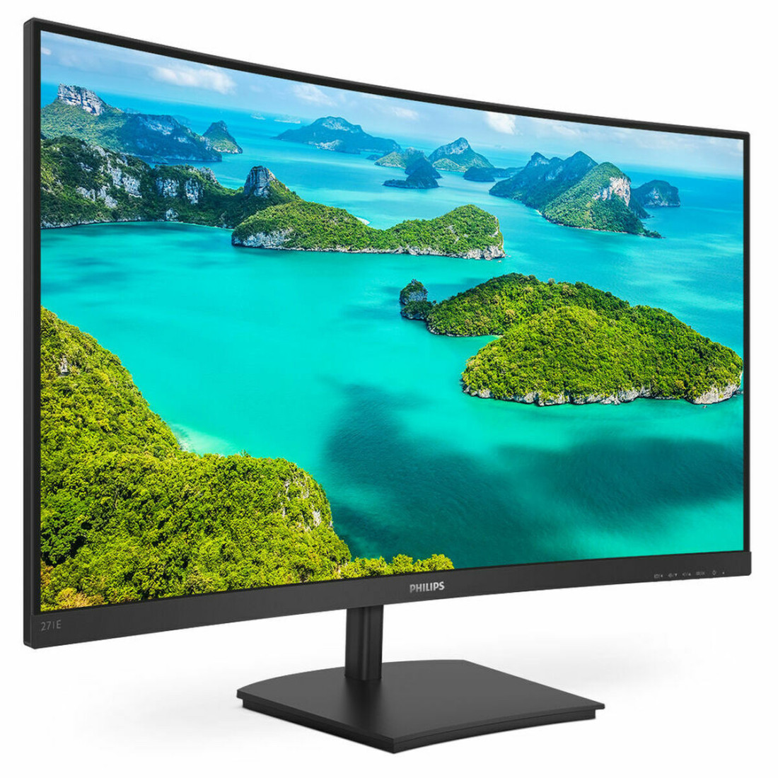 Monitorius Philips 271E1SCA/00 27" LED VA LCD Flicker free 75 Hz 50-60 Hz