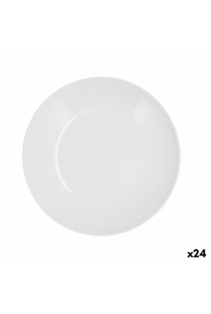 Gili lėkštė Quid Select Basic Balta Plastmasinis 23 cm (24 vnt.)