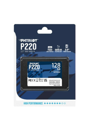 Kietasis diskas Patriot Memory P220 128 GB SSD