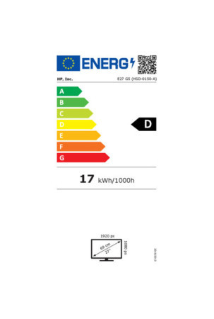 Monitorius HP E27 G5 27" LED IPS 75 Hz