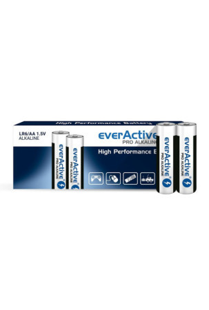 Baterijos EverActive AA/LR6 1,5 V (10 vnt.)