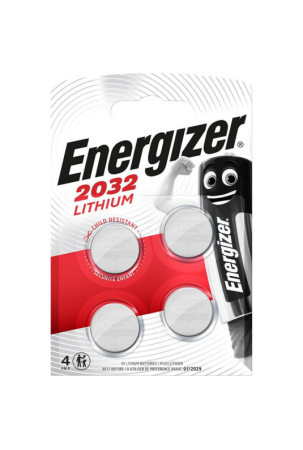 Baterijos Energizer CR2032 3 V (4 vnt.)