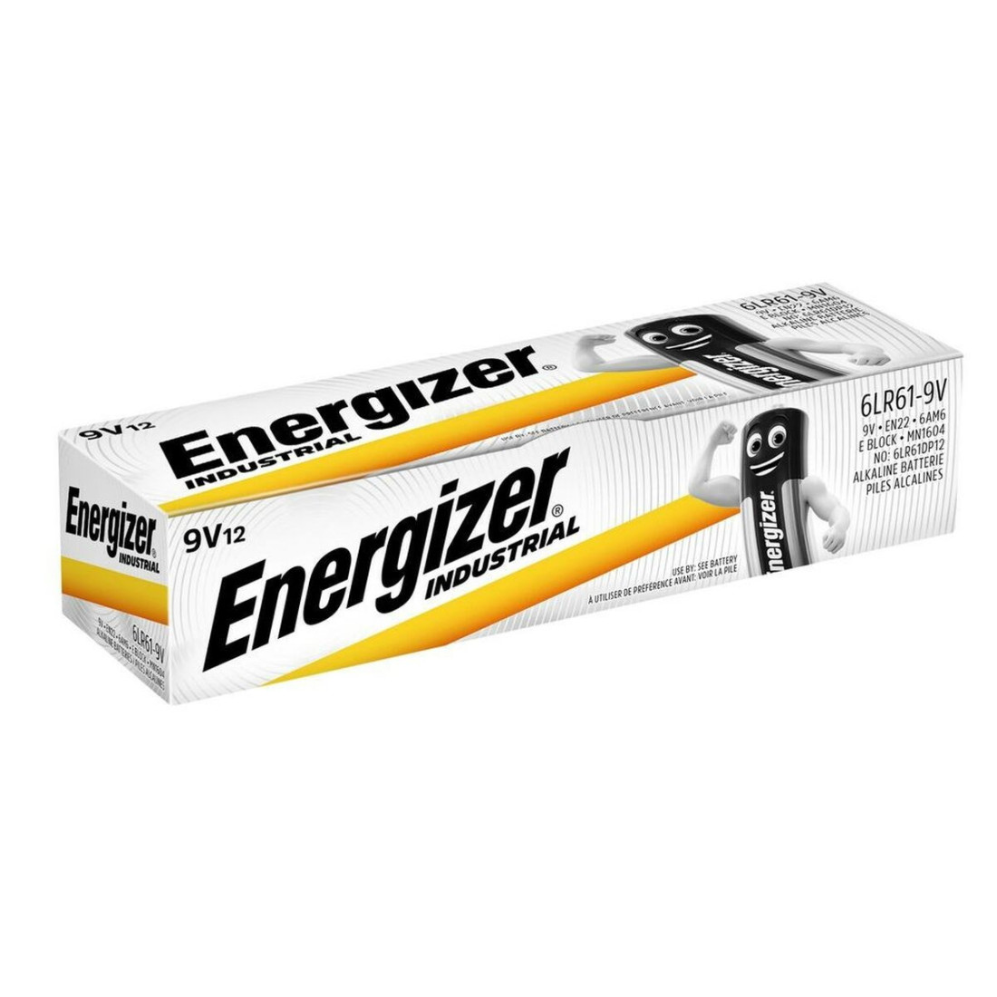 Baterijos Energizer LR6 9 V (12 vnt.)