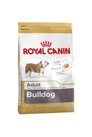 Pašarai Royal Canin Bulldog Adult 12 kg Suaugęs Mėsa Paukščiai