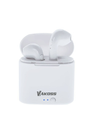 Bluetooth ausinės Vakoss SK-832BW Balta Spalvotas