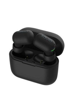 Bluetooth ausinės Savio TWS-09 Juoda