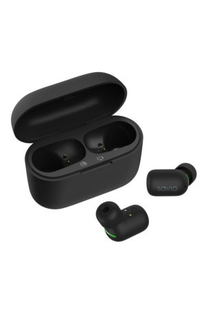 Bluetooth ausinės Savio TWS-09 Juoda