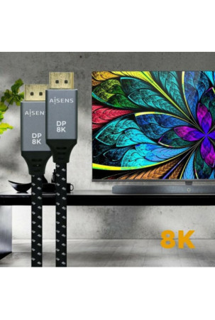 HDMI kabelis Aisens A149-0437 Juoda Juoda / Pilka 2 m