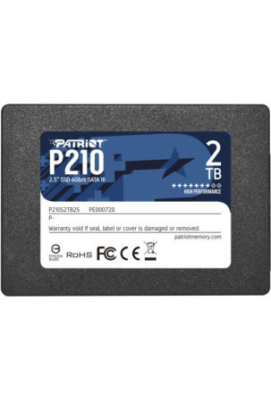 Kietasis diskas Patriot Memory P210 2 TB SSD