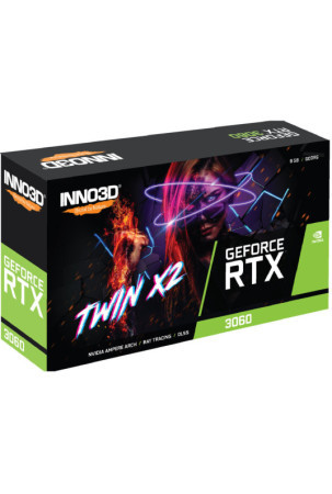 Vaizdo korta INNO3D GeForce RTX 3060 Twin X2 8 GB GDDR6