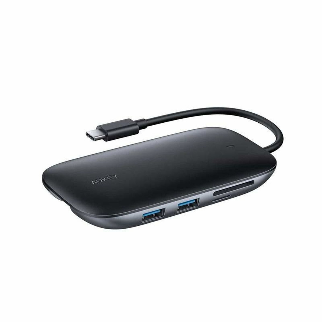 USB šakotuvas Aukey CB-C71 Juoda 100 W