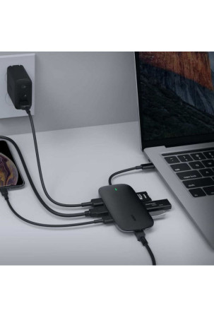 USB šakotuvas Aukey CB-C71 Juoda 100 W