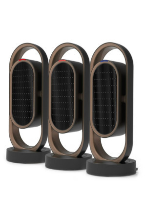 Nešiojamas termoventiliatorius Activejet Selected 3D Juoda Bronzinis 1800 W