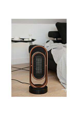 Nešiojamas termoventiliatorius Activejet Selected 3D Juoda Bronzinis 1800 W