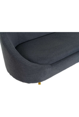 Sofa DKD Home Decor Mėlyna Auksinis Metalinis Debesys Scandi 155 x 75 x 92 cm