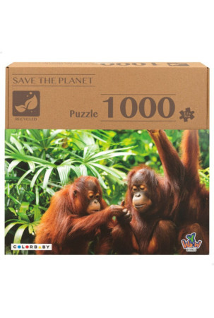 Dėlionė Colorbaby Orangutan 6 vnt. 68 x 50 x 0,1 cm