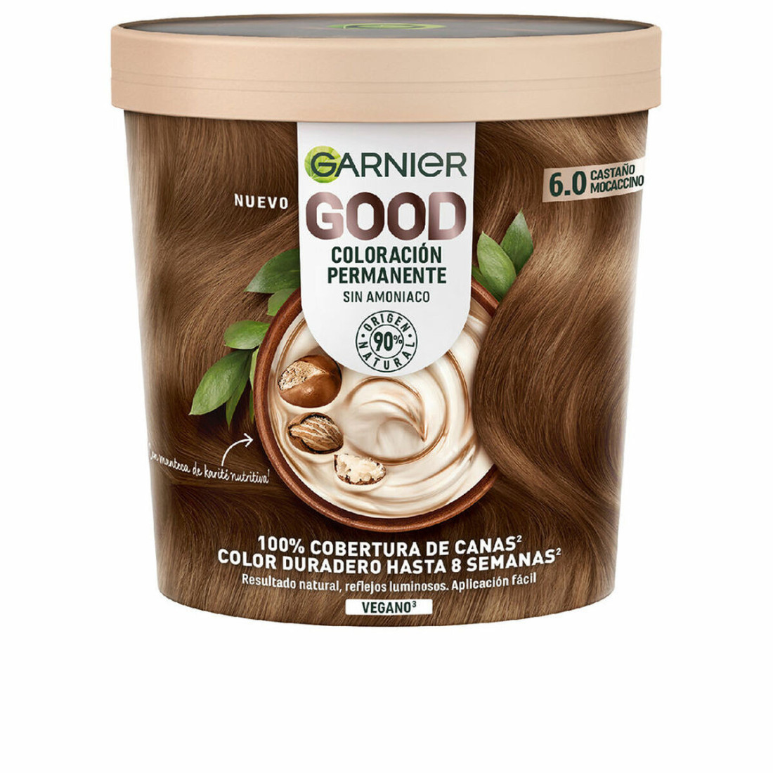 Ilgalaikiai dažai Garnier Good Mocaccino Ruda Nº 6.0 (1 vnt.)