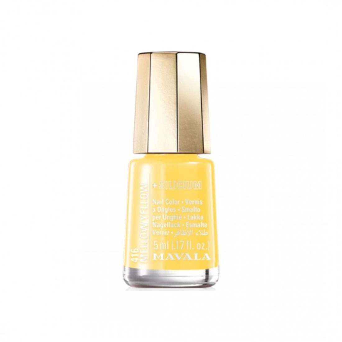 Nagų lakas Mavala Color Vibe Nº 416 Mellow Yellow 5 ml