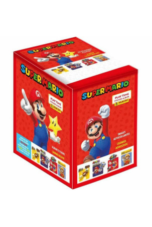 Lipdukų pakuotė Panini 50 vnt. Vokai Super Mario Bros™