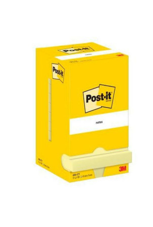 Lipnūs lapeliai Post-it 76 x 76 mm Geltona (2 vnt.)