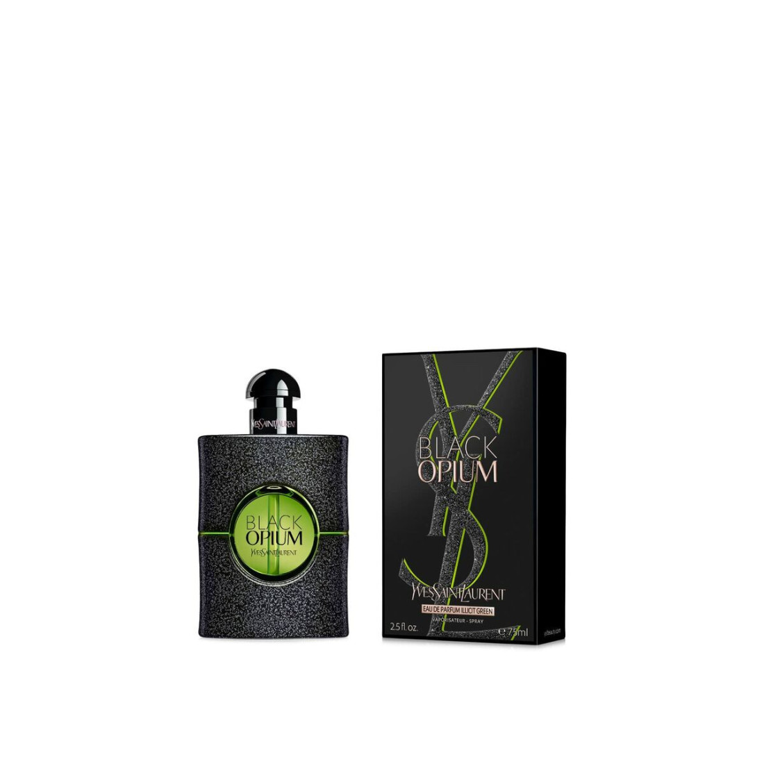 Moterų kvepalai Yves Saint Laurent EDP Black Opium Illicit Green 75 ml