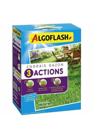 Augalų trąšos Algoflash 3 actions 3 Kg