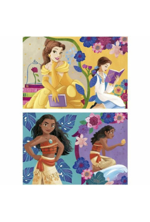 2 galvosūkių rinkinys Disney Princess Bella + Vaiana 25 Dalys