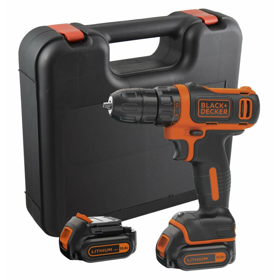 Atsuktuvas Black & Decker BDCDD12KB-QW 10,8 V