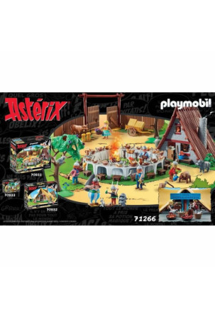 Playset Playmobil Astérix: Ordralfabetix Hut 71266 73 Dalys