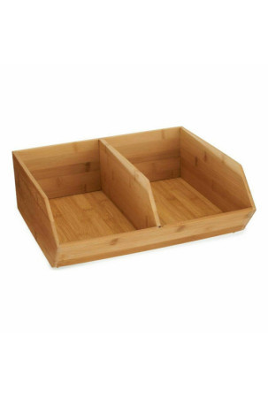 Organizacinę sudedama dėžė Bambukas 34,5 x 13 x 31 cm (6 vnt.)