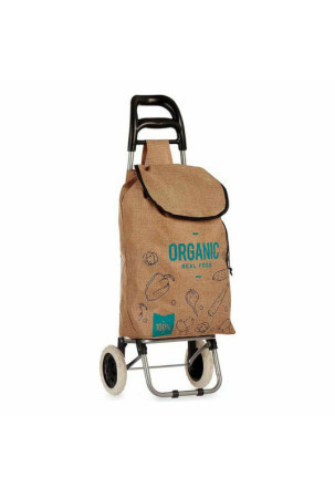 Pirkinių krepšys Organic Ruda 3,3 L 36 x 95 x 35 cm (10 vnt.)