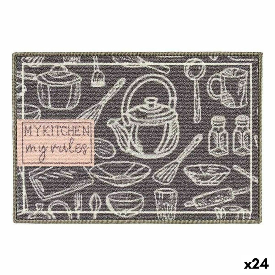 Pelės kilimėlis My Kitchen Daugkartinis naudojimas 40 x 60 cm (24 vnt.)