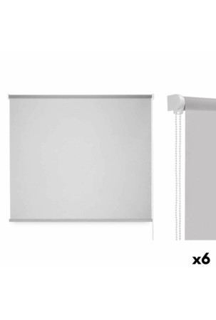 Roletai 150 x 180 cm Pilka Audinys Plastmasinis (6 vnt.)