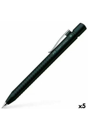 Pieštuko laikiklis Faber-Castell Grip 2011 Juoda 0,7 mm (5 vnt.)