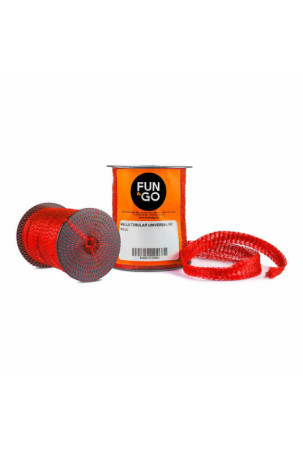 Tubular netting for packaging Fun&Go Universal-100 Raudona 25 m