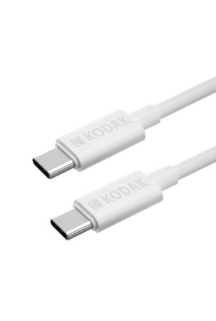 Kabelis USB-C į USB Kodak 30425972 Balta Spalvotas 1 m