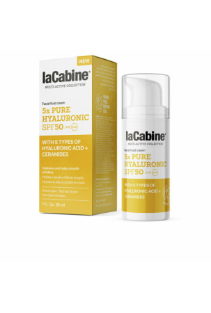 Losjonas nuo saulės laCabine 5x Pure Hyaluronic Spf 50 30 ml