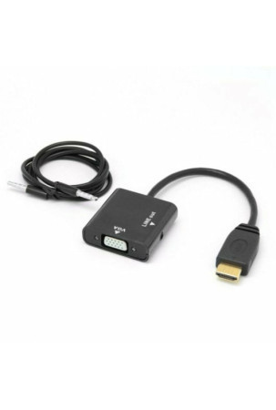 Srovės adapteris PcCom Essential HDMI VGA Jack 3.5 mm