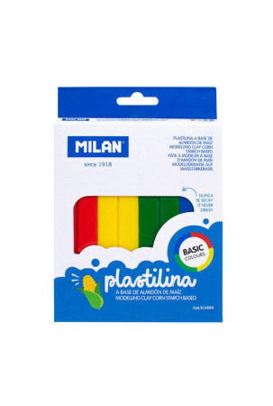 Plastilino dalys modeliavimui Milan 330 g (4 Dalys)