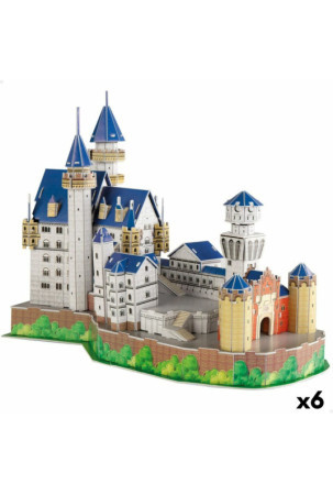 3D Puzlė Colorbaby New Swan Castle 95 Dalys 43,5 x 33 x 18,5 cm (6 vnt.)