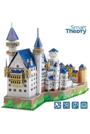 3D Puzlė Colorbaby New Swan Castle 95 Dalys 43,5 x 33 x 18,5 cm (6 vnt.)