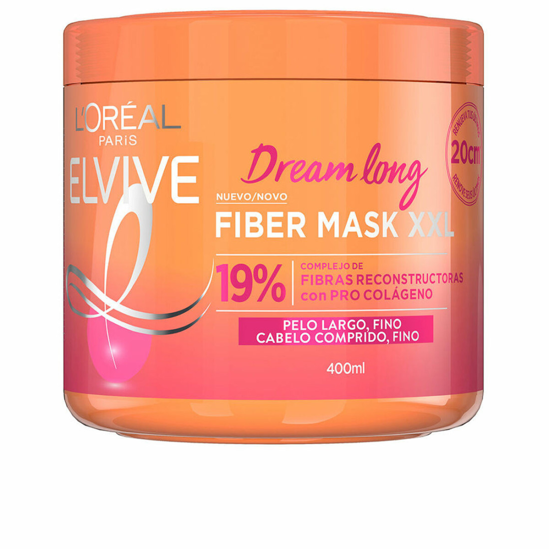 Atkuriamoji plaukų kaukė L'Oreal Make Up Elivive Dream Long 400 ml