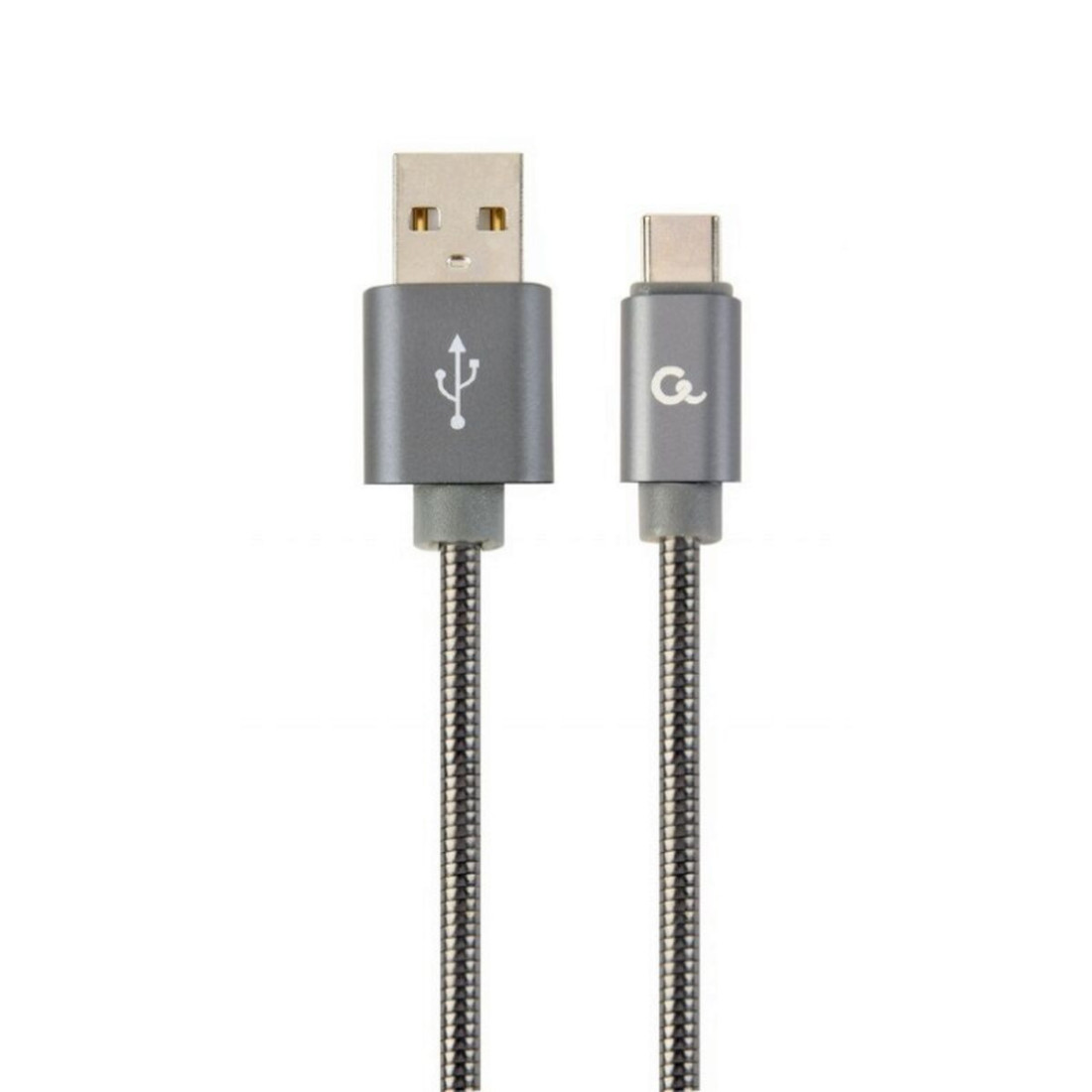 USB-C - USB-C kabelis Cablexpert CC-USB2S-AMCM-1M-BG