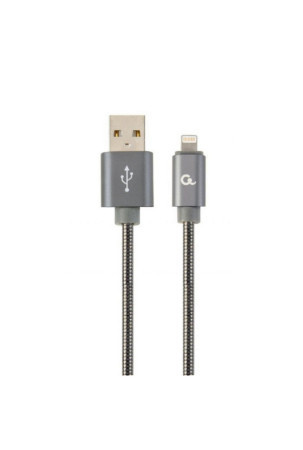 Lightning kabelis Cablexpert CC-USB2S-AMLM-1M-BG