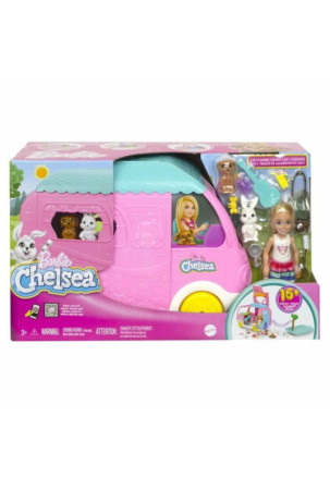 Kūdikio lėlė Barbie Chelsea motorhome barbie car box