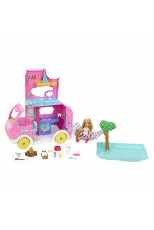 Kūdikio lėlė Barbie Chelsea motorhome barbie car box