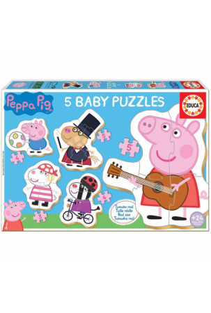 5 galvosūkių rinkinys  Peppa Pig Baby